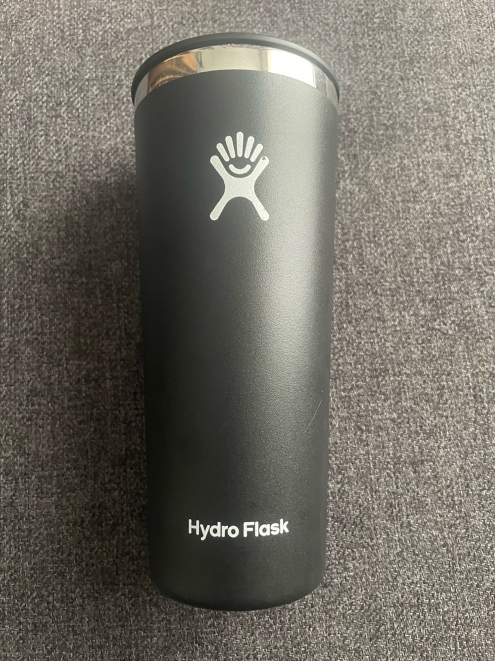 Hydro Flask 22oz Black Matte Stainless Travel Cup Tumbler